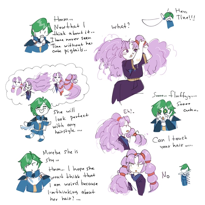 tine and ced (fire emblem and 2 more) drawn by eili_enie