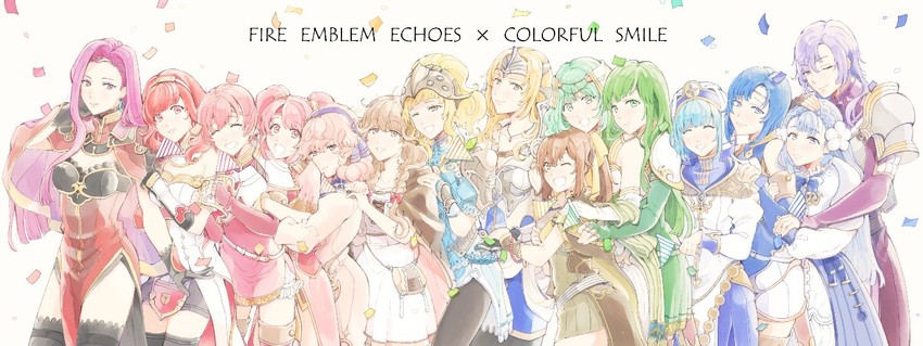 celica, palla, catria, delthea, sonya, and 10 more (fire emblem and 2 more) drawn by chibisawa