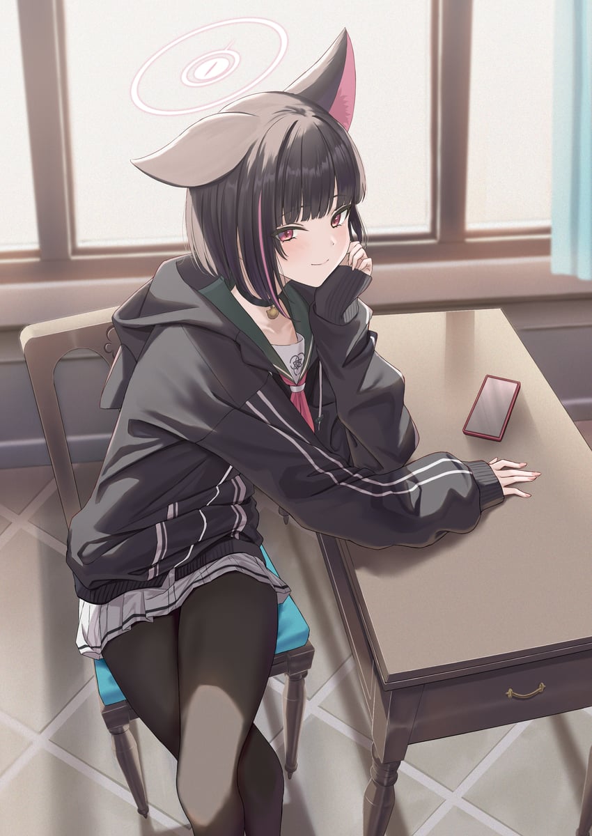 kazusa (blue archive and 1 more) drawn by rama_(yu-light8)