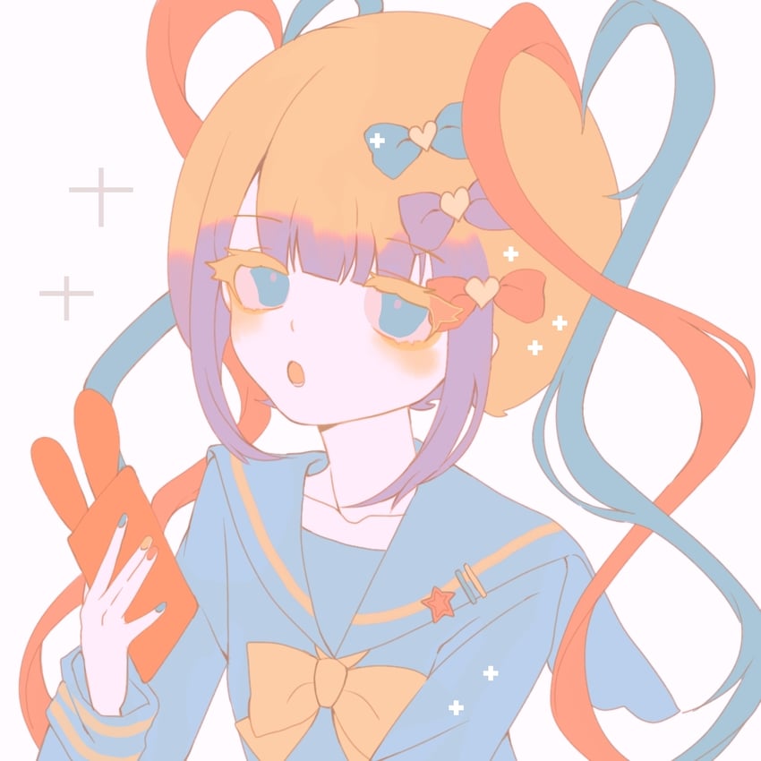 chouzetsusaikawa tenshi-chan (needy girl overdose) drawn by imu_croissant