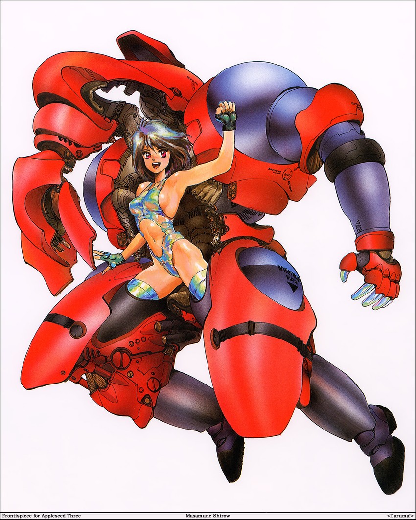 hitomi (appleseed and 1 more) drawn by shirow_masamune