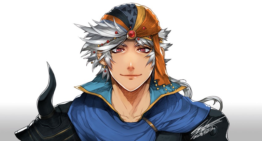 firion (final fantasy and 1 more) drawn by hiryuu_(kugelcruor)