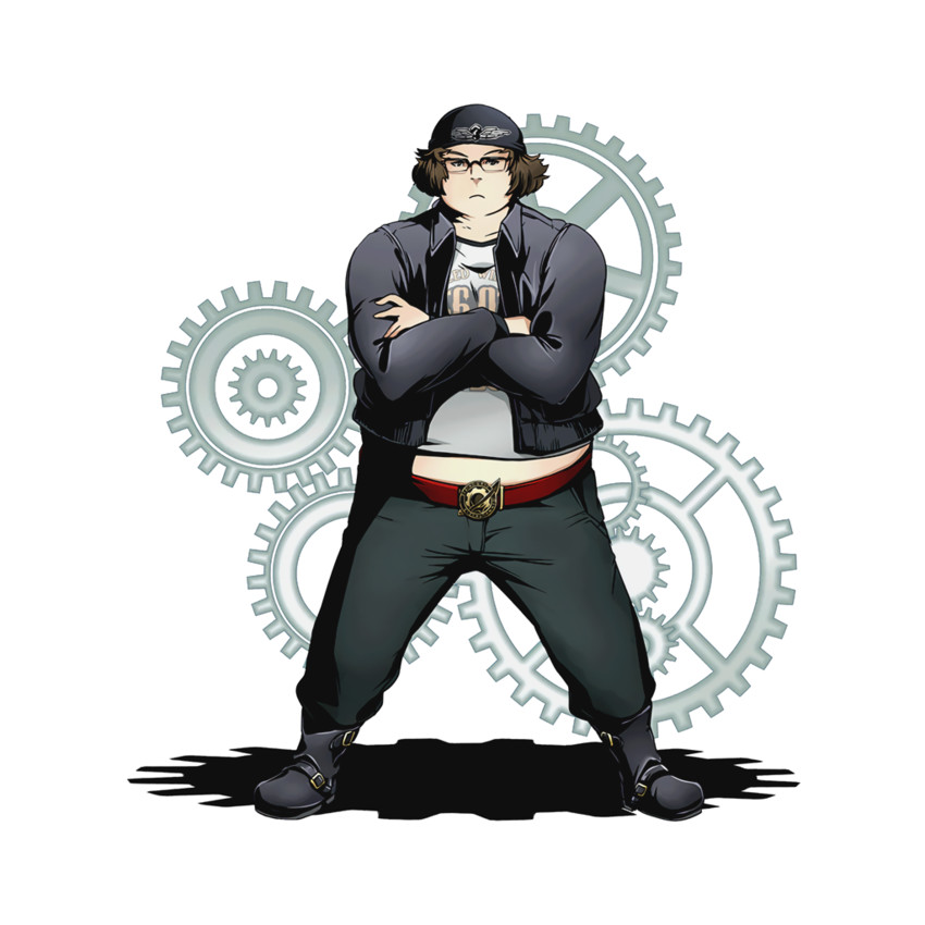 hashida itaru (steins;gate and 1 more) drawn by ucmm