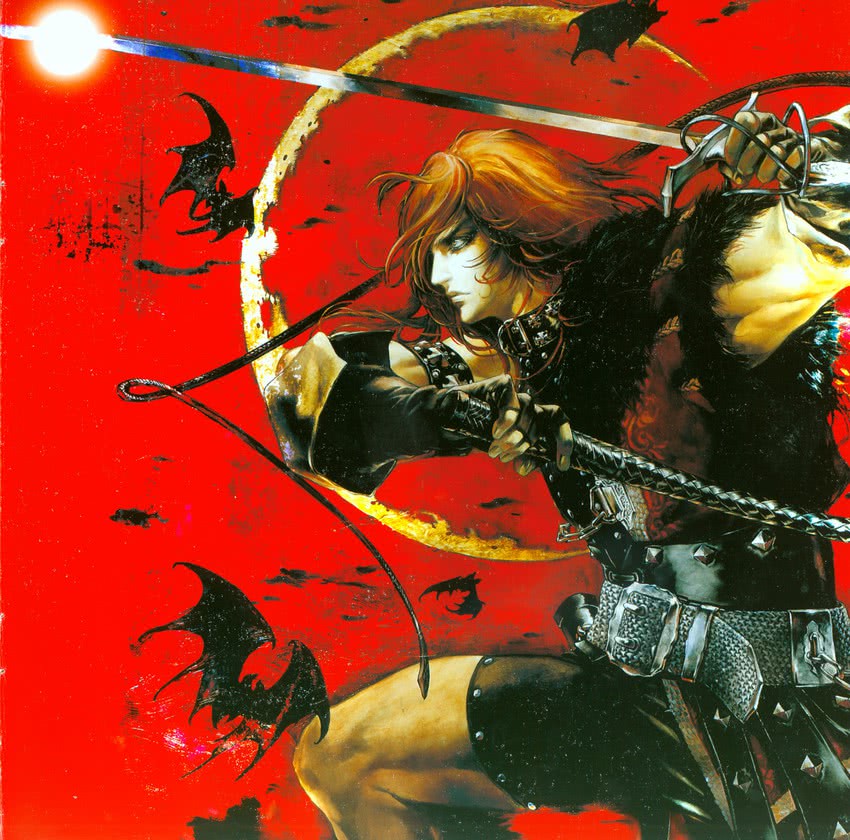 simon belmont (castlevania and 1 more) drawn by kojima_ayami