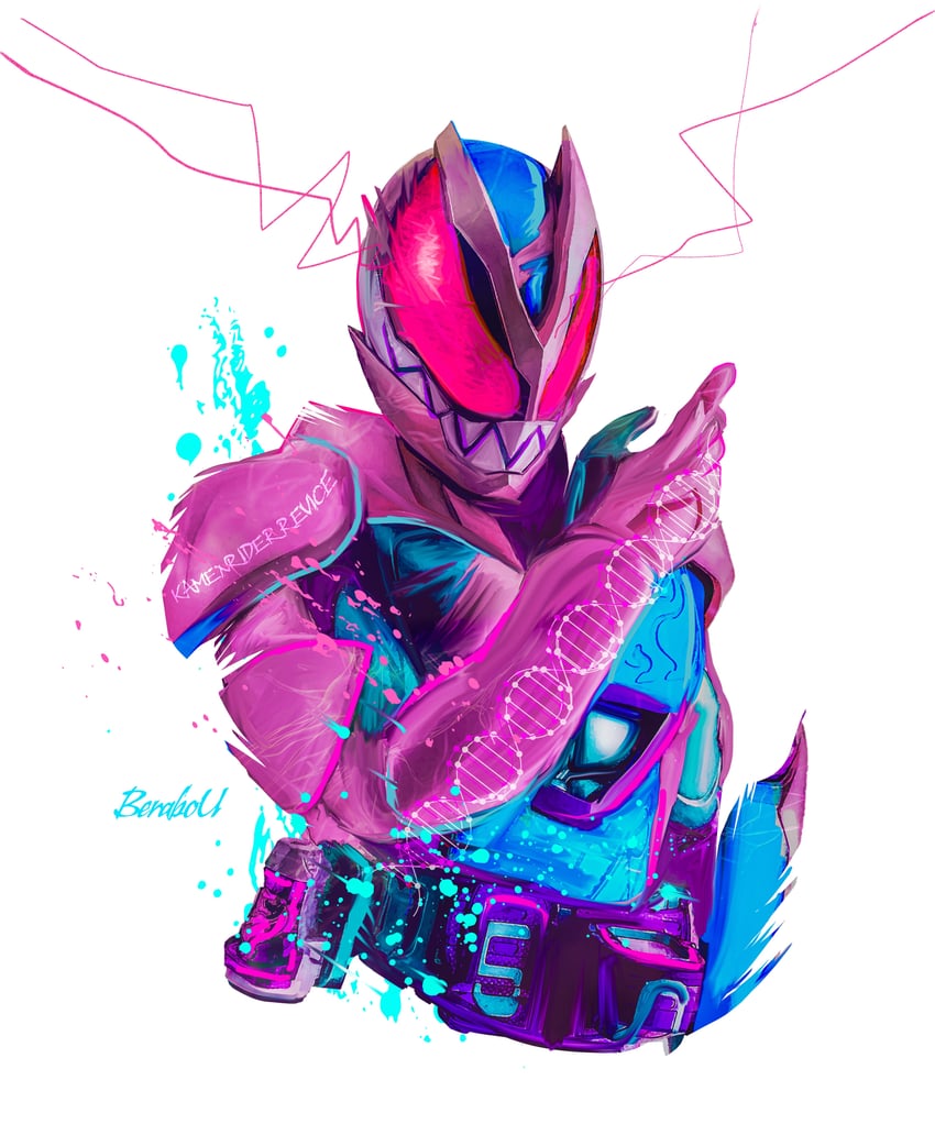 kamen rider revi (kamen rider and 1 more) drawn by obakelope0530