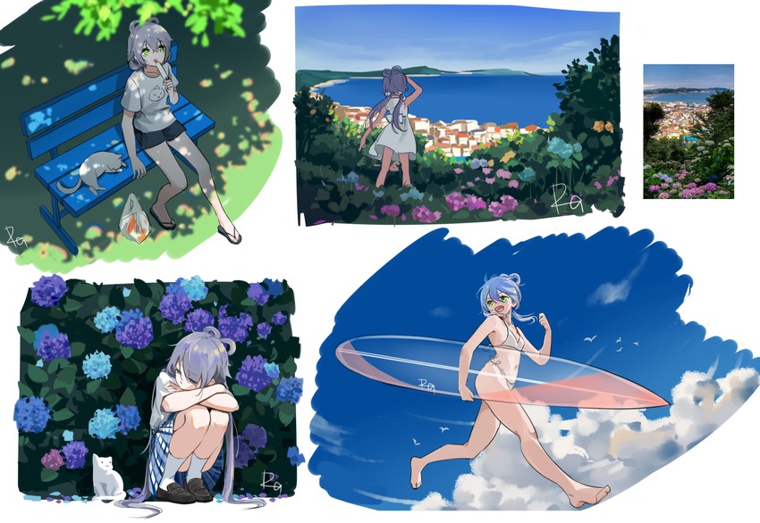 luo tianyi (vocaloid and 1 more) drawn by asamayuki_ra