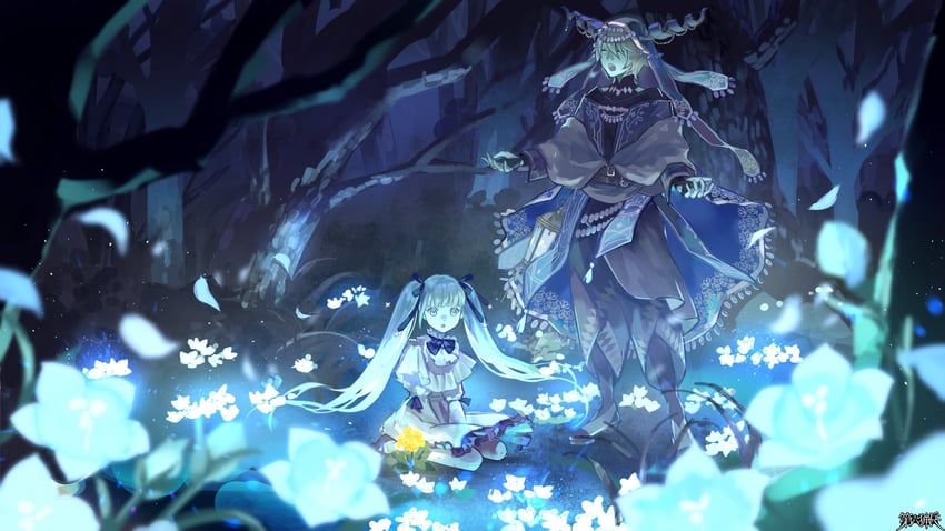 nemuria teas and nova formont (dairoku ryouhei) drawn by yoyokokoyoyoko