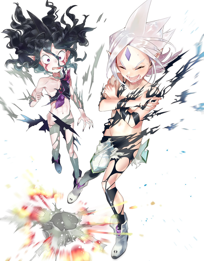 ryugeru baran and gandaresu baran (inazuma eleven and 2 more) drawn by yanyo_(ogino_atsuki)