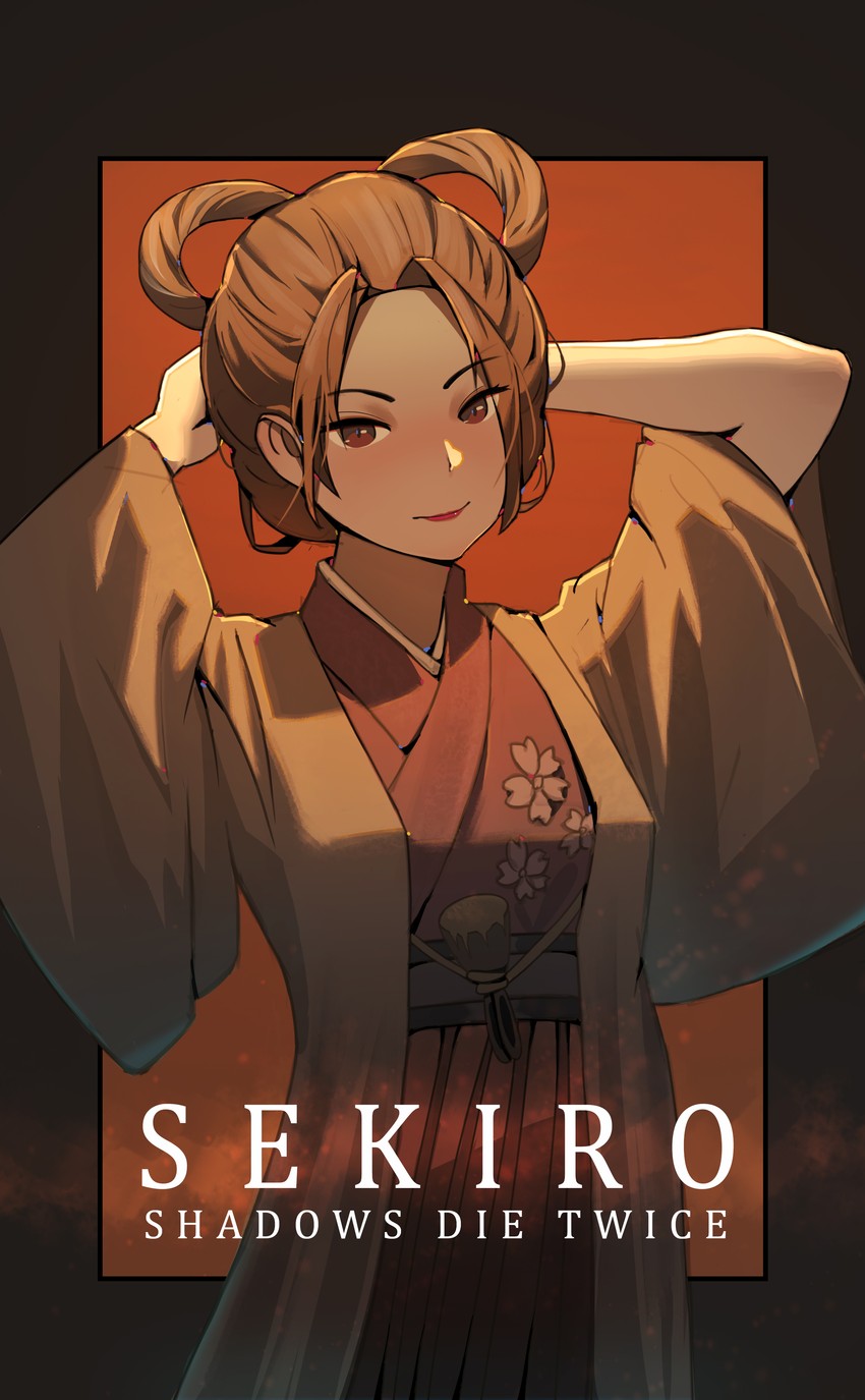 emma the gentle blade (sekiro: shadows die twice) drawn by shawneion