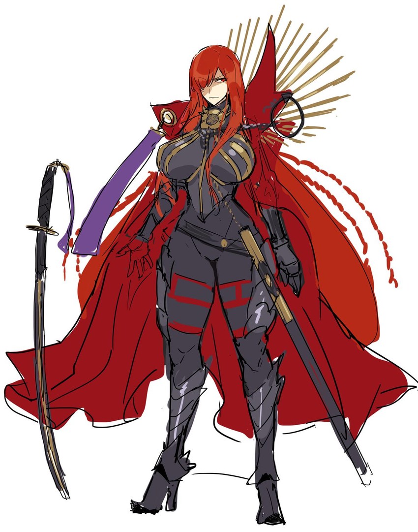 oda nobunaga (fate and 1 more) drawn by melon22