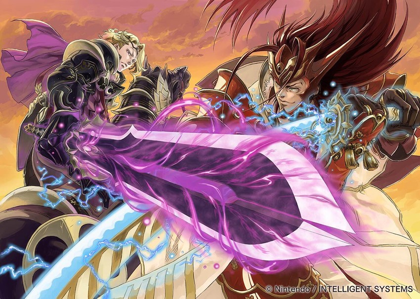 xander and ryoma (fire emblem and 2 more) drawn by suzuki_rika