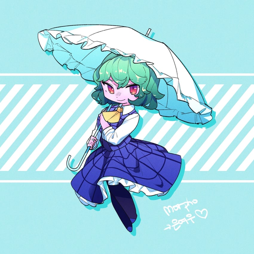 kazami yuuka (touhou) drawn by morphoxiii