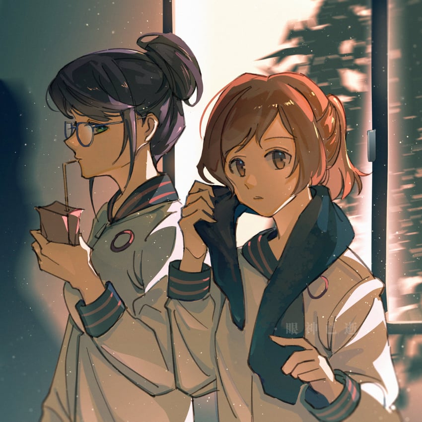 aijou karen and hoshimi junna (shoujo kageki revue starlight) drawn by eyesee