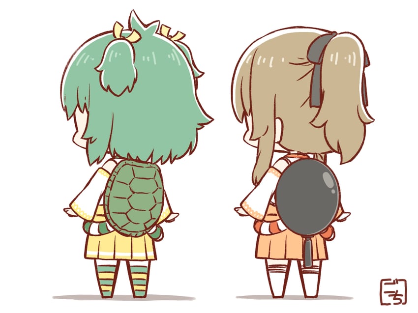 kuo shenlin and yoshimura thi mai (assault lily) drawn by gochisousama_(tanin050)