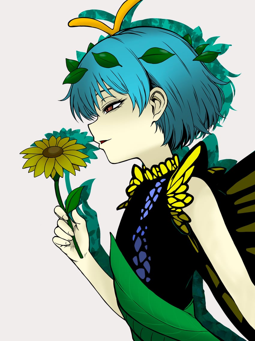 eternity larva (touhou) drawn by ryoan_(voyagehermitage)