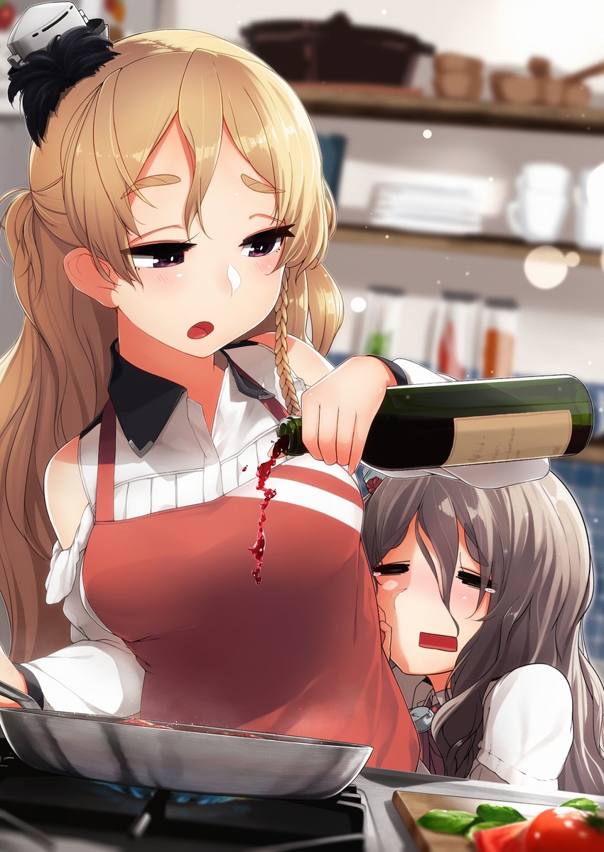 pola, zara, and zara due (kantai collection) drawn by suginoji
