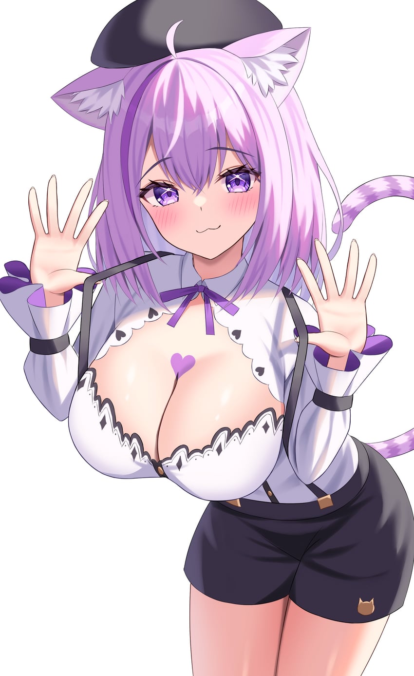 nekomata okayu (hololive) drawn by kumoru_(kumoru_145)