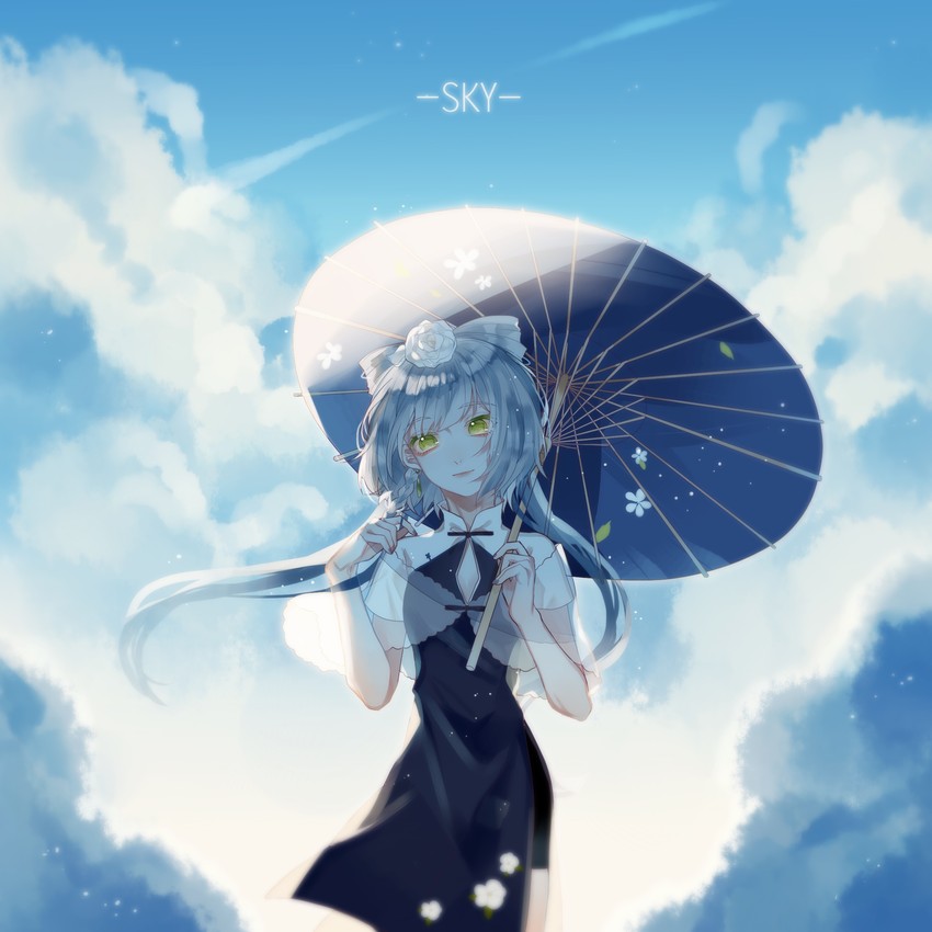 luo tianyi (vocaloid and 1 more) drawn by button_(pixiv10300358)