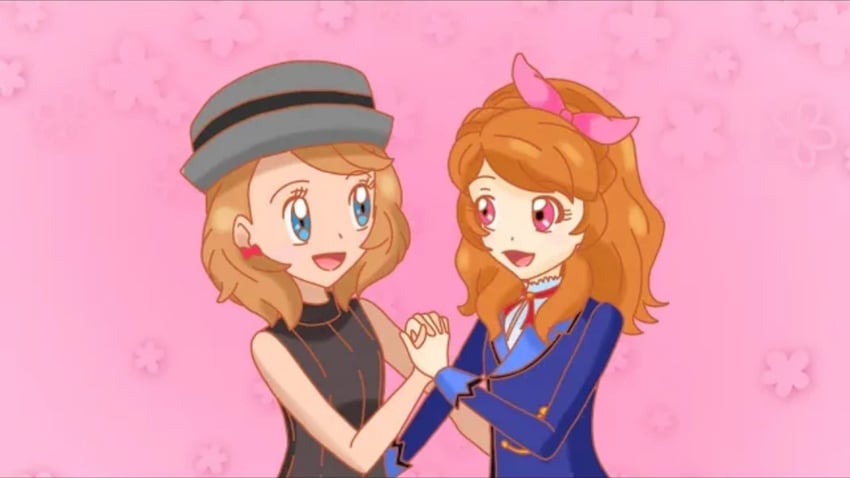 serena and ozora akari (pokemon and 2 more)