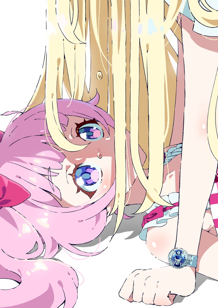 aozora himari and hoshikawa mitsuki (pretty series and 1 more) drawn by tsujii_luki