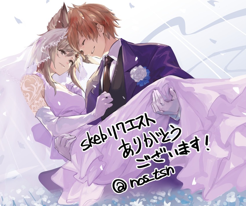 gran and golden knight (granblue fantasy) drawn by nos_(nos_tsn)