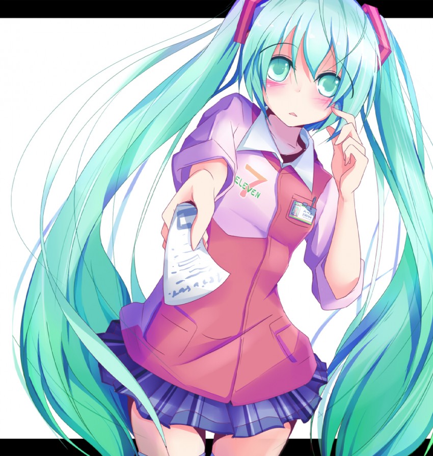 hatsune miku (vocaloid and 1 more) drawn by natsu_(anta_tte_hitoha)