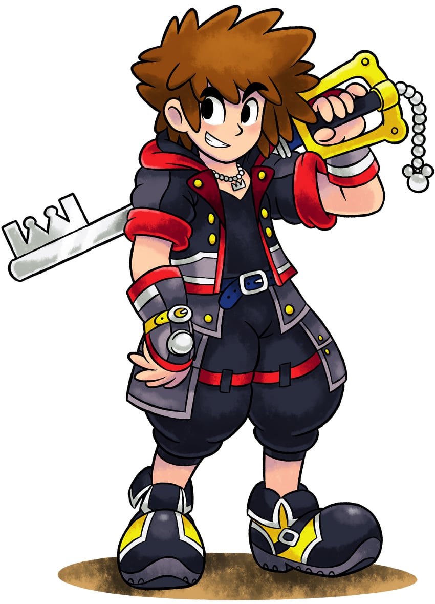 sora (mario and 3 more) drawn by mast3r-rainb0w