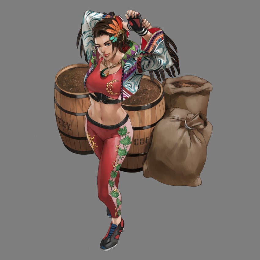 azucena milagros ortiz castillo (tekken and 1 more) drawn by junny