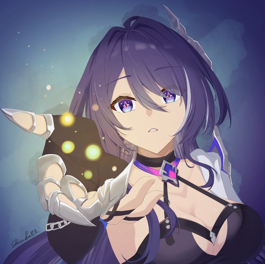 acheron (honkai and 1 more) drawn by shizuka_xsi