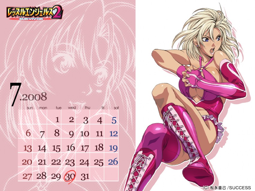 janice claire (wrestle angels and 1 more) drawn by homare_(fool's_art)