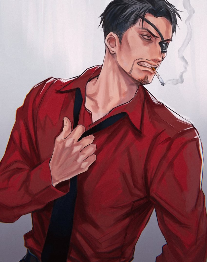 majima goro (ryuu ga gotoku) drawn by aomi_nekosuki
