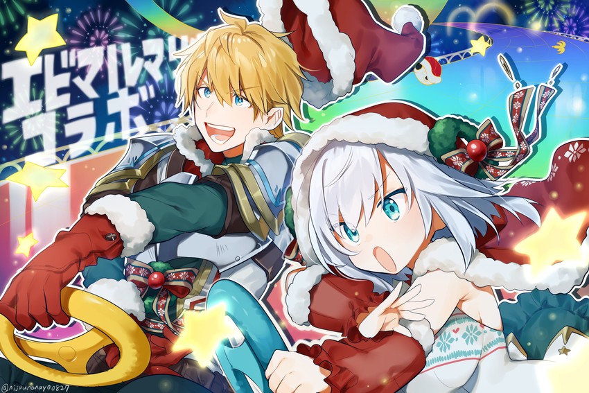 ars almal and ex albio (nijisanji and 2 more) drawn by ninahachi