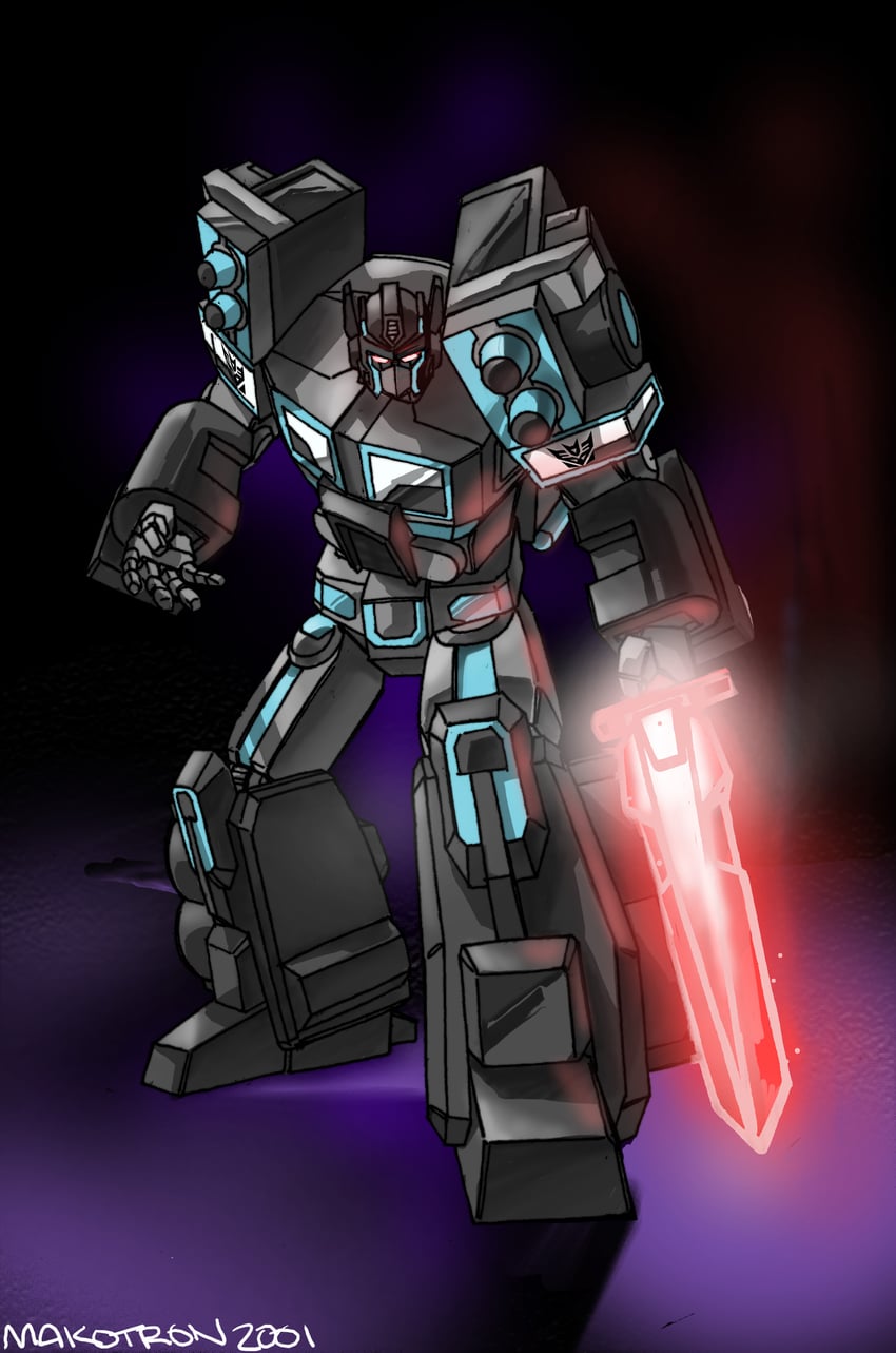 nemesis prime (transformers and 1 more) drawn by makoto_ono