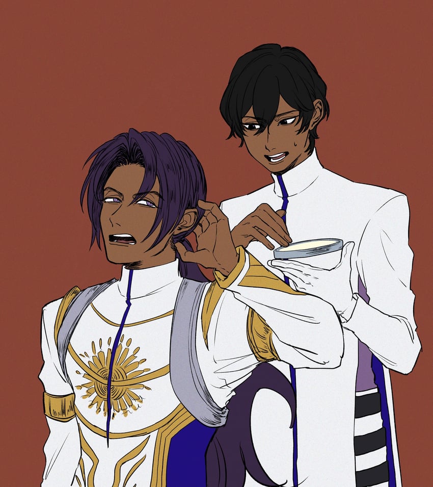 arjuna and bhima (fate and 1 more) drawn by gr_msh
