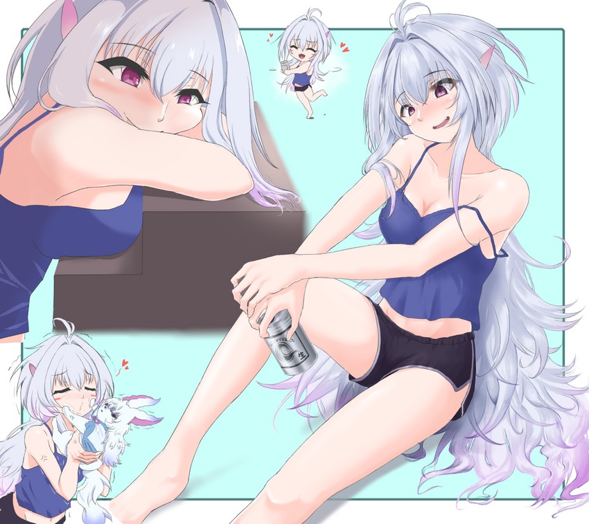 fou and merlin (fate and 3 more) drawn by tsuchinari_yumiichi