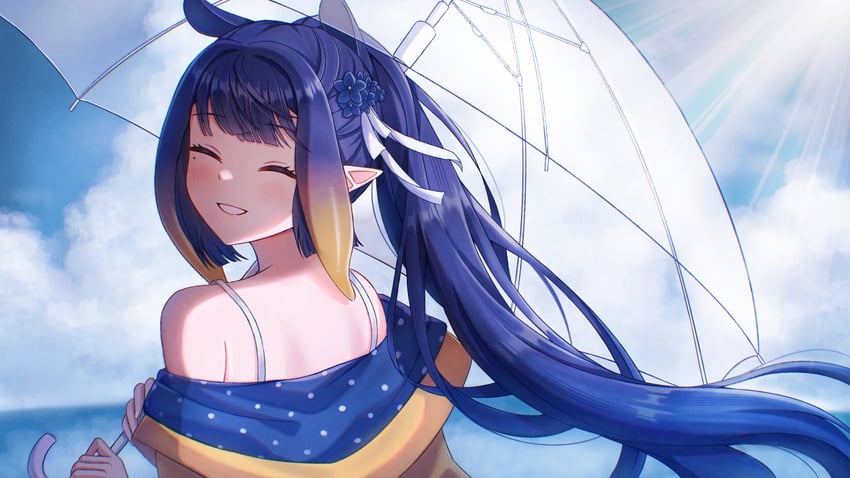 ninomae ina'nis (hololive and 2 more) drawn by yeerasuto