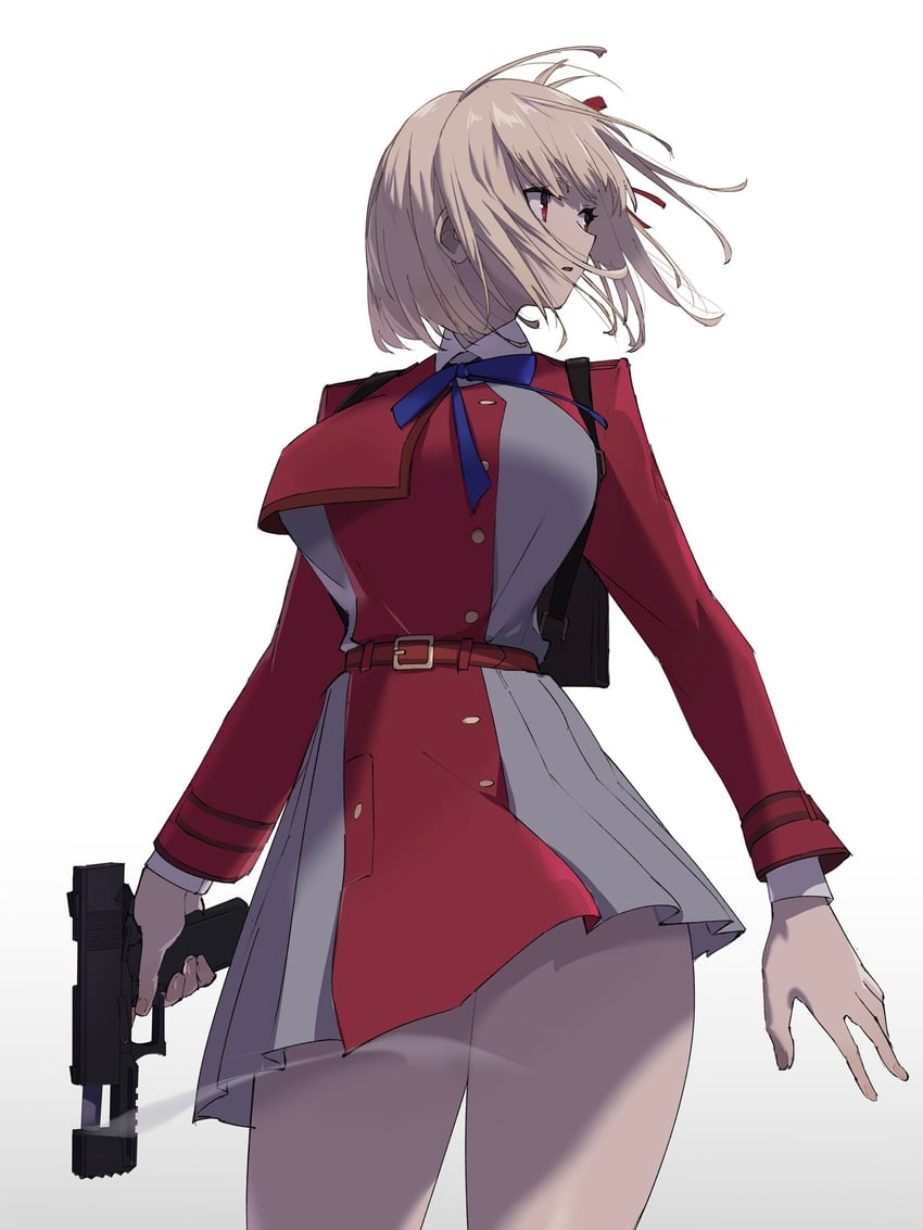 nishikigi chisato (lycoris recoil) drawn by pen_guin15