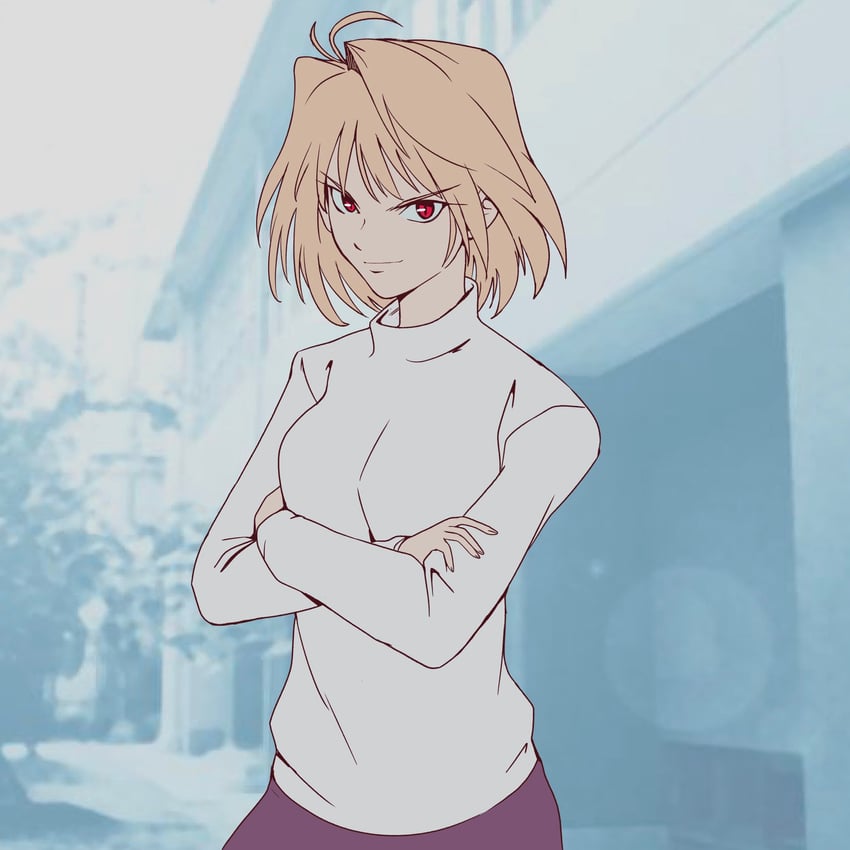 arcueid brunestud (tsukihime) drawn by art0408spoon
