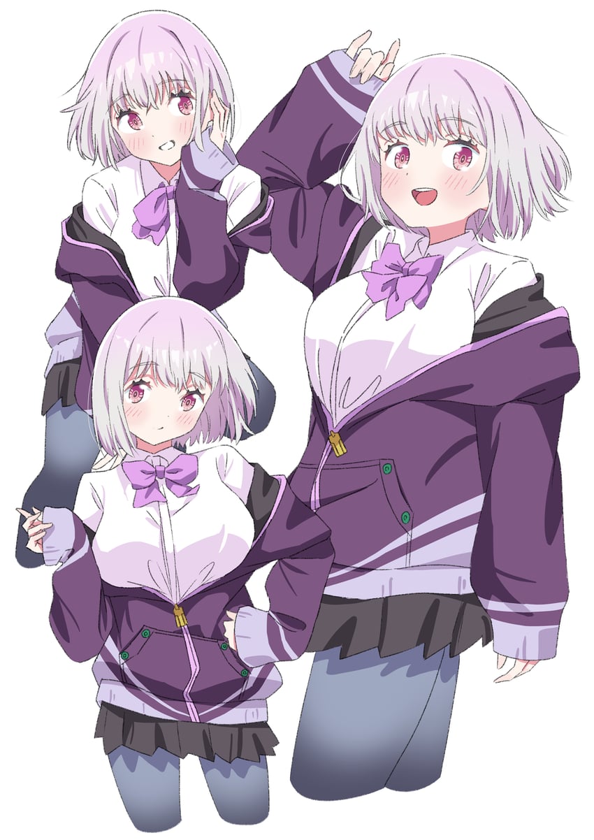 shinjou akane (gridman universe and 1 more) drawn by sho_(shoshos_8888)