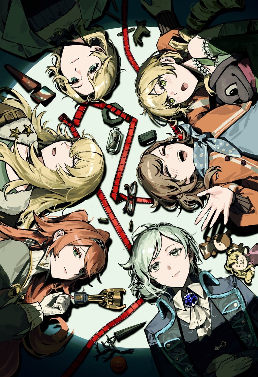 vertin, sonetto, regulus, sotheby, jessica, and 3 more (reverse:1999) drawn by gyeol_124