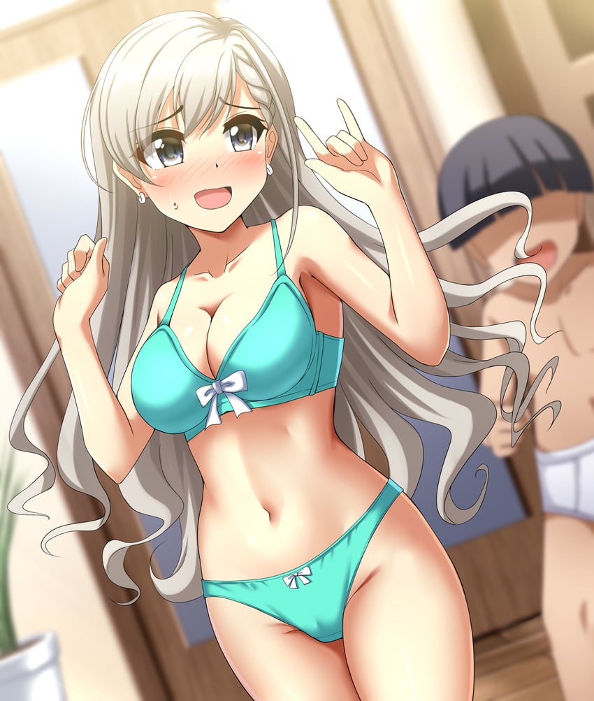 hisakawa hayate (idolmaster and 1 more) drawn by zanntetu
