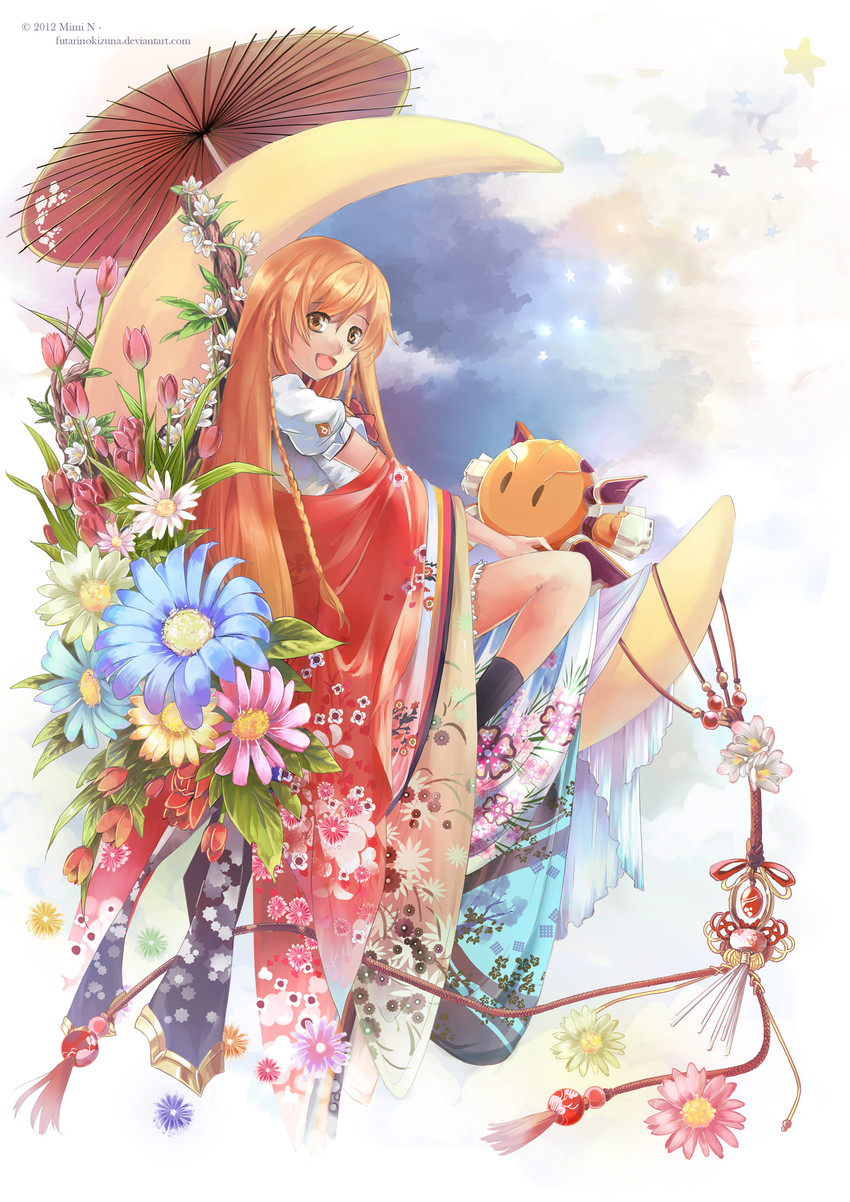 suenaga mirai and retrokyu (culture japan) drawn by mimi_n