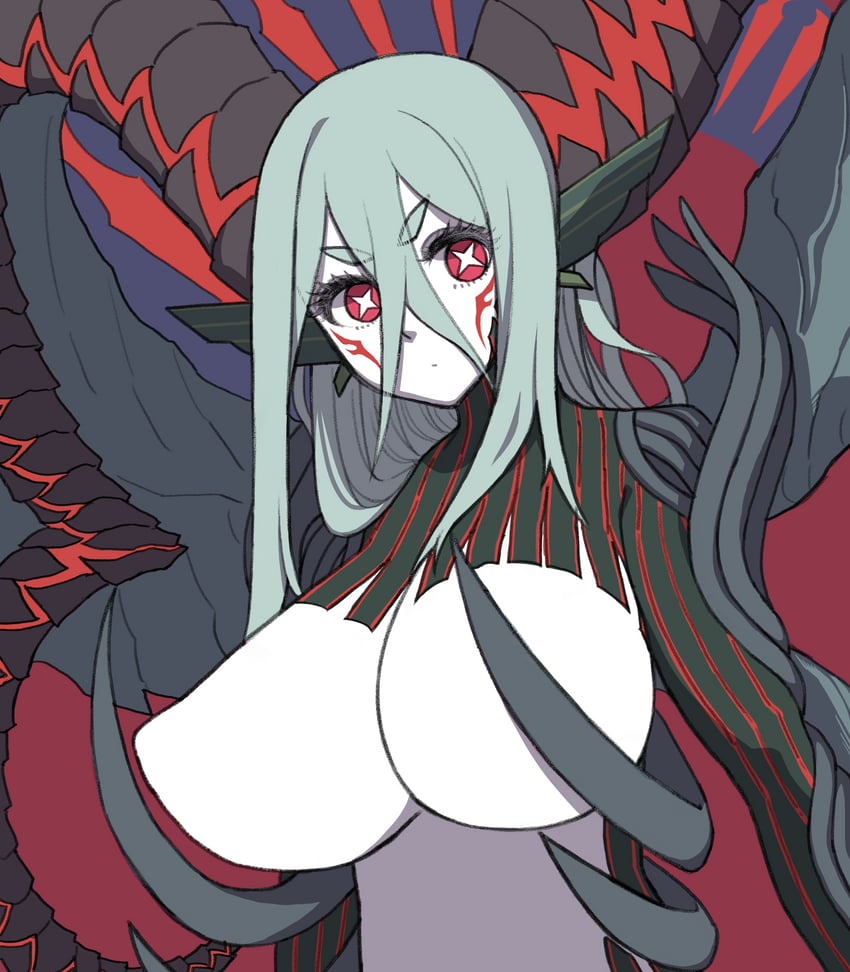 tiamat (fate and 1 more) drawn by yutorin_kakka