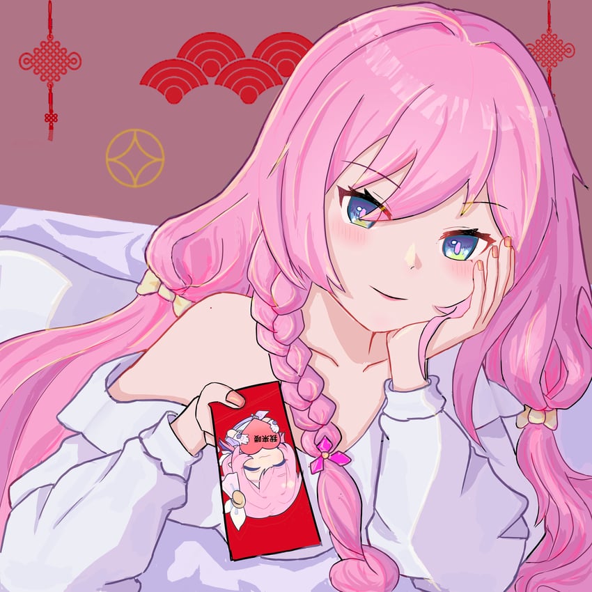 elysia (honkai and 1 more) drawn by an_chen