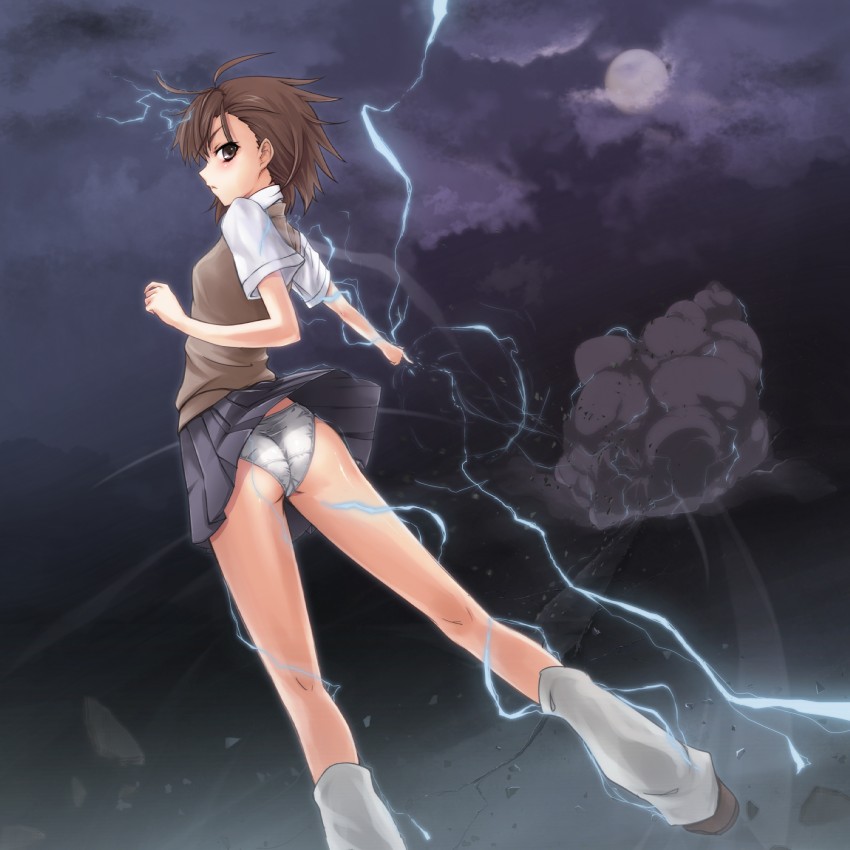 misaka mikoto (toaru majutsu no index and 1 more) drawn by prime_(prime_tw)