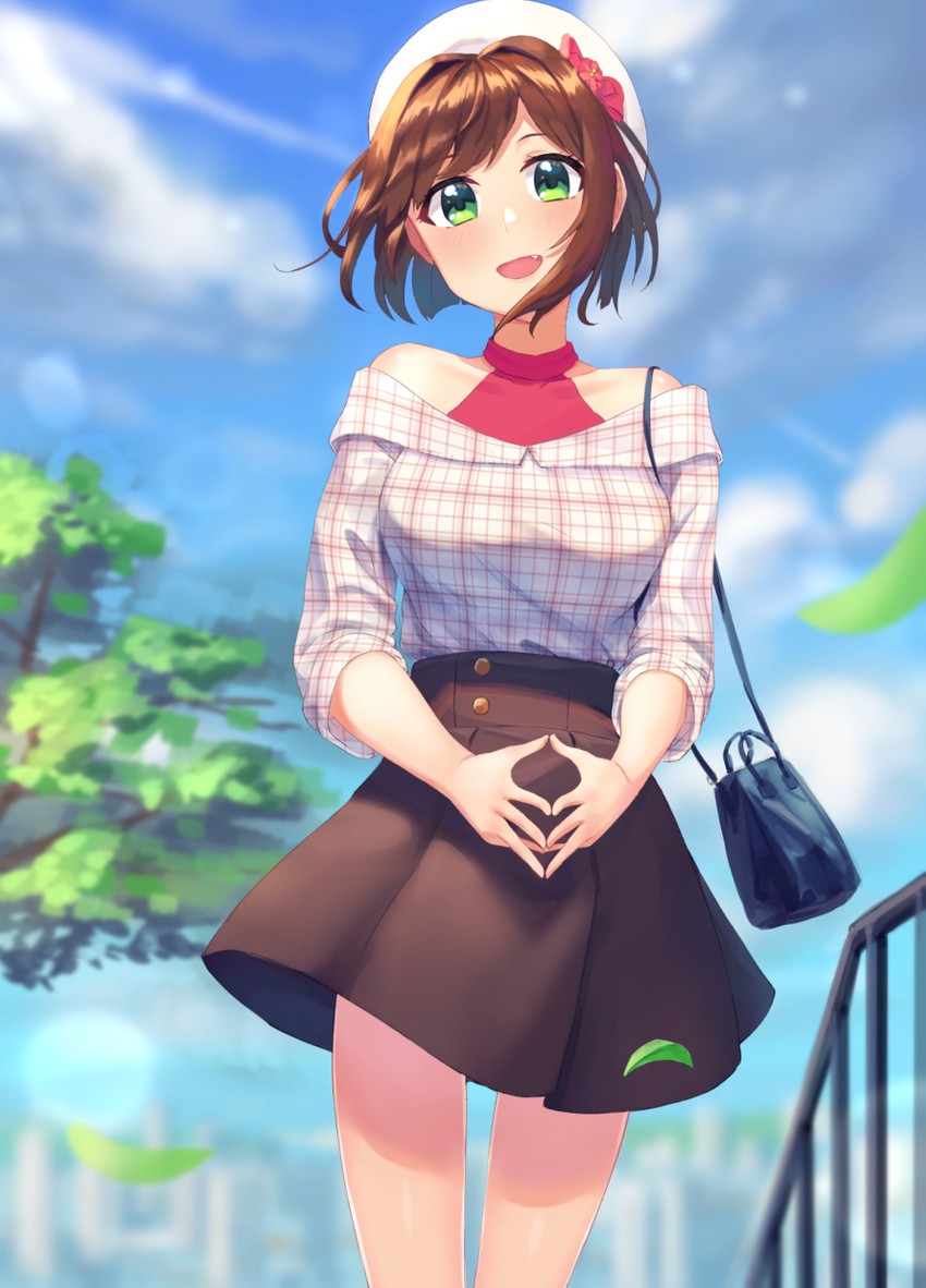maekawa miku (idolmaster and 1 more) drawn by kurageso