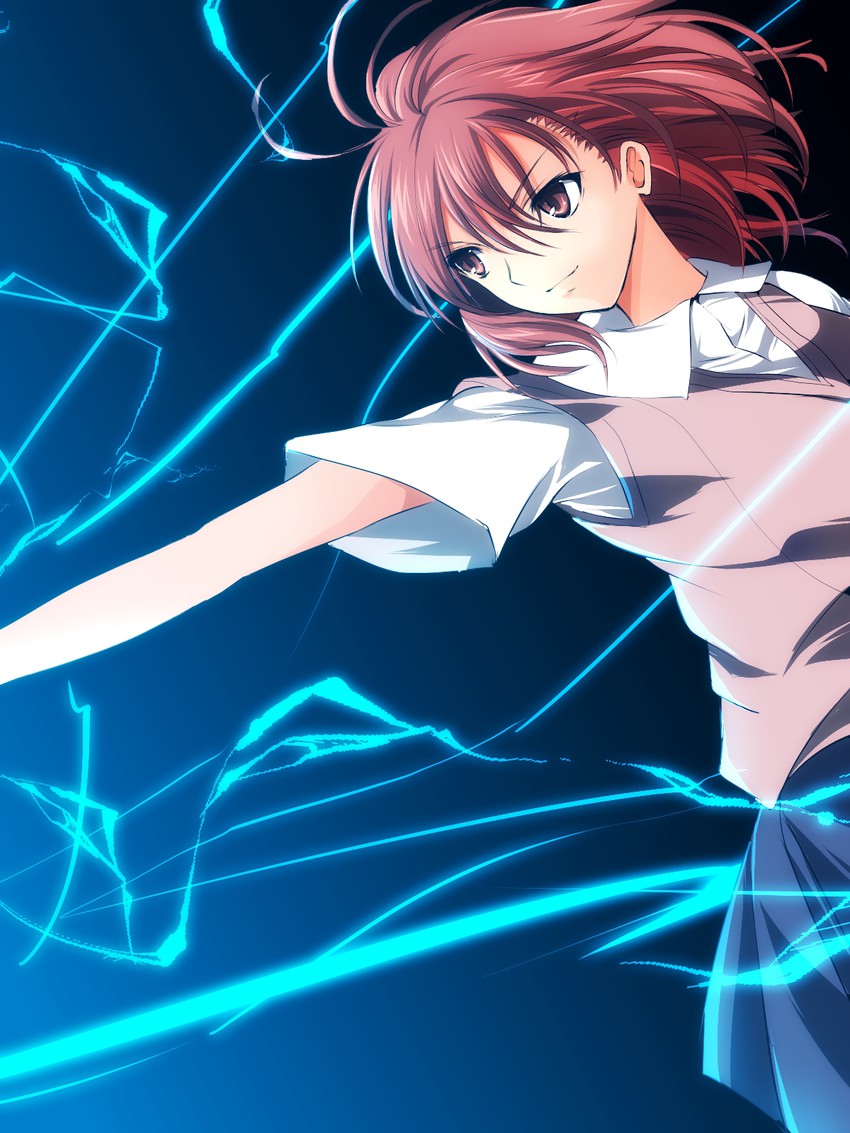 misaka mikoto (toaru majutsu no index and 1 more) drawn by nekominase