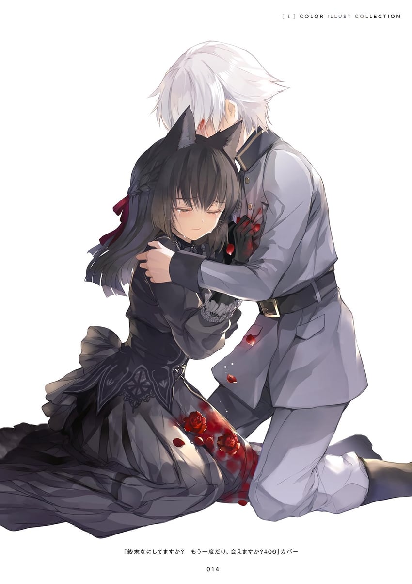 feodor jessman and marguerite medicis (shuumatsu nani shitemasu ka?) drawn by ue