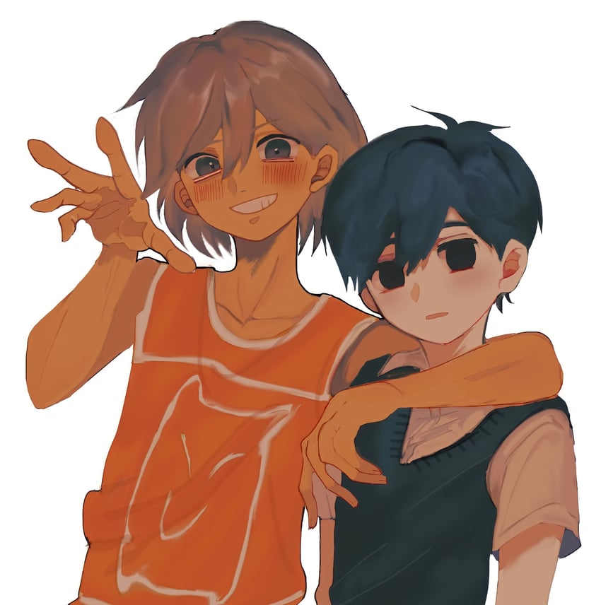 sunny and kel (omori) drawn by ma_e_zo