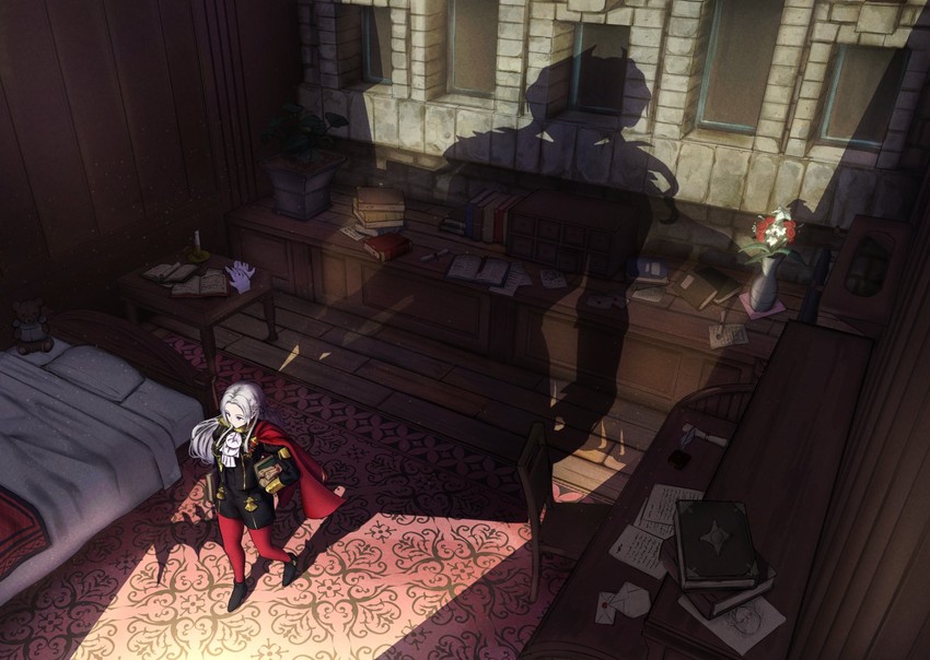 edelgard von hresvelg (fire emblem and 1 more) drawn by ippers